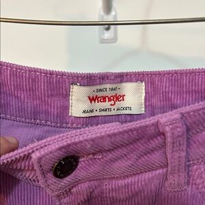 Wrangler Lilac Corduroy pants